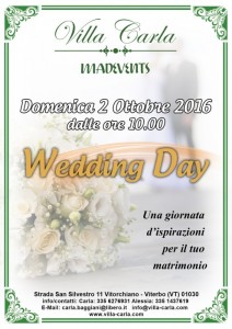 WEDDING DAY - MATRIMONIO LOW COST  2016
