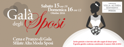 GALA' DEGLI SPOSI 2016