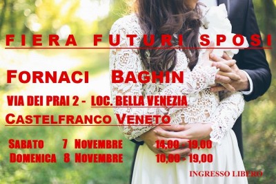 Fiera Futuri Sposi a Castelfranco Veneto dal 7 al 8 novembre 2020