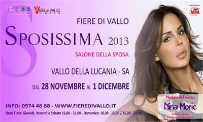 Nina Moric madrina d'eccezione di "Sposissima 2013"