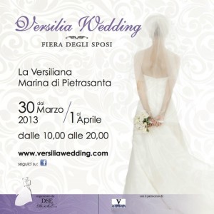 Versilia Wedding prima edizione dal 30 Marzo al 1 Aprile